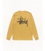 Лонгслив Stussy Basic Stüssy Ls Tee Curry
