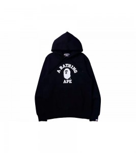 Худи BAPE College Hoodie (FW21) Black