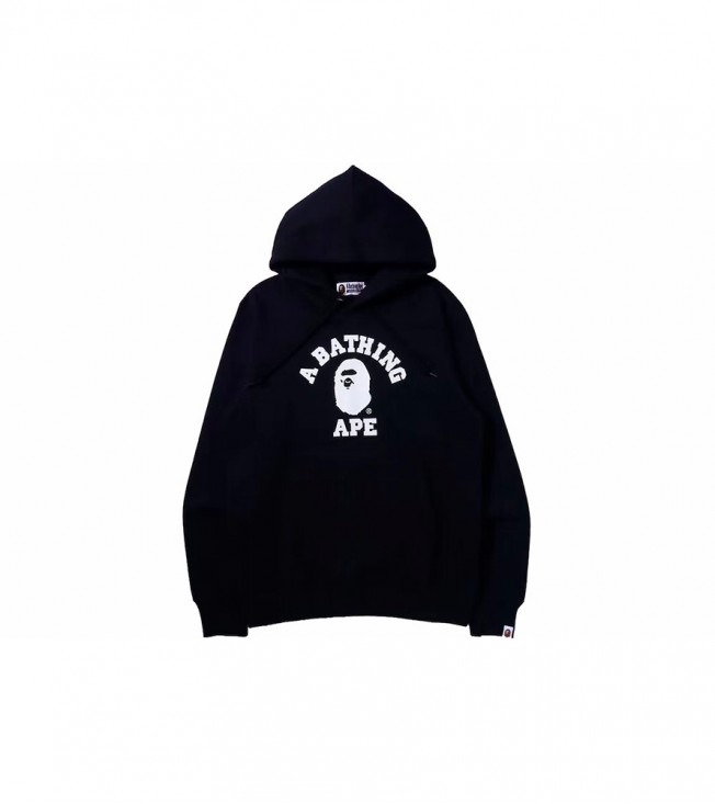 Худи BAPE College Hoodie (FW21) Black