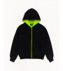 Худи Stussy Double Faced Zip Hoodie Black