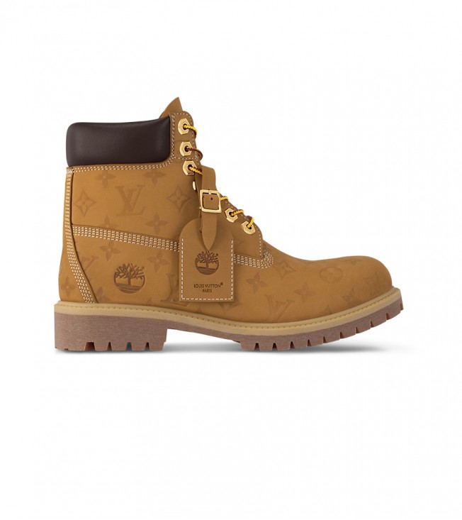 Louis Vuitton Timberland 6" Ankle Boot Wheat Monogram