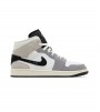 Jordan 1 Mid SE Craft White Cement Grey Black