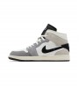 Jordan 1 Mid SE Craft White Cement Grey Black