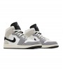Jordan 1 Mid SE Craft White Cement Grey Black