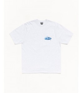 Футболка Stussy Wave Oval Tee Ash Heather