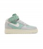Nike Air Force 1 Mid '07 LX Grey Fog Enamel Green
