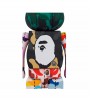 Bearbrick x BAPE 28th Anniversary Camo #4 400%