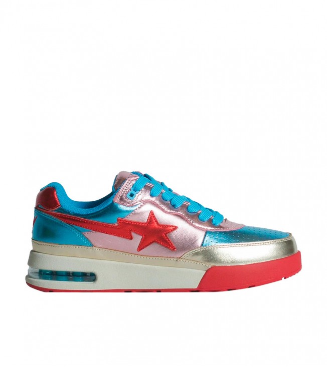 Кроссовки A Bathing Ape Bape Road Sta Pink