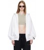 Худи Fear Of God Essentials White 90s Fleece Zip-Up Hoodie