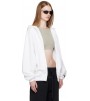 Худи Fear Of God Essentials White 90s Fleece Zip-Up Hoodie