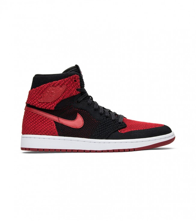 Кроссовки Jordan 1 Retro High Flyknit Bred