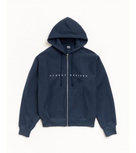 Худи Stussy S Box Zip Hoodie Navy