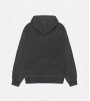 Stussy Smooth Stock Zip Hoodie Pigment Dyed Black