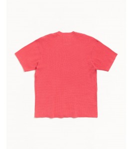 Футболка Stussy Pigment Dyed Ss Thermal Washed Red - Фото №2