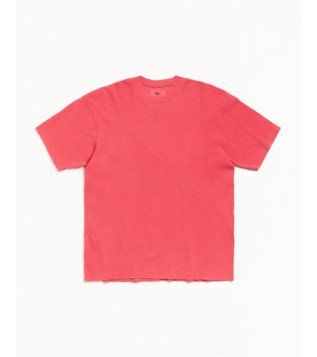 Футболка Stussy Pigment Dyed Ss Thermal Washed Red