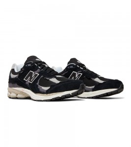 New Balance 2002R Protection Pack Black Grey - Фото №2