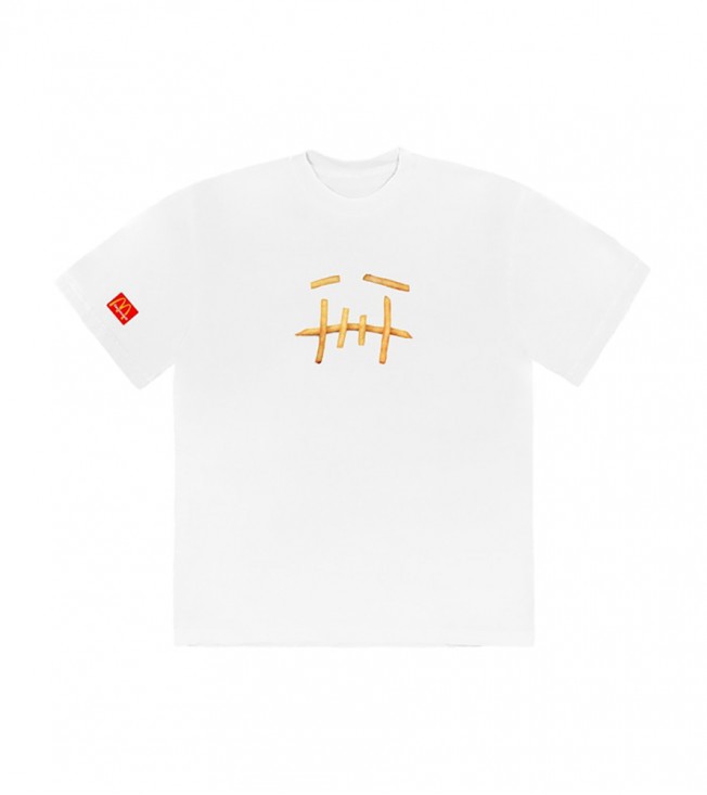 Футболка Travis Scott x McDonald's Fry White