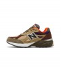 New Balance 990v3 MiUSA Teddy Santis Khaki Orange