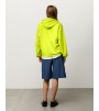 Худи Stussy Athletic Mesh Zip Hoodie Safety Green
