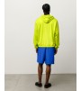 Худи Stussy Athletic Mesh Zip Hoodie Safety Green