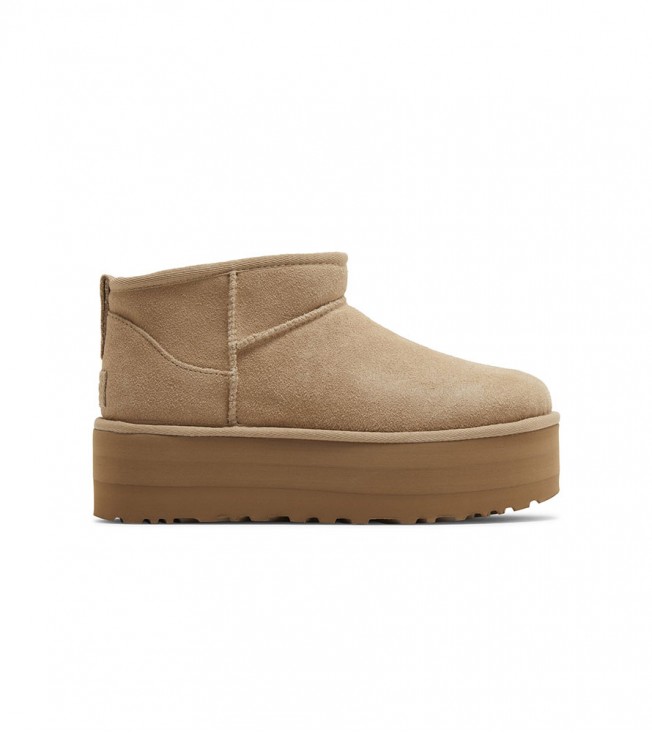 UGG Classic Ultra Mini Platform Boot Sand WMNS