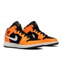 Кроссовки Air Jordan 1 Mid Black Cone GS
