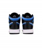 Кроссовки Jordan 1 Mid White Black Royal (GS)
