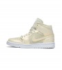 Кроссовки Jordan 1 Mid Goose Feather Yellow WMNS