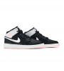 Кроссовки Jordan 1 Mid Arctic Pink Black (GS)