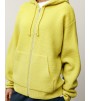 Свитер Stussy Textured Zip Hooded Sweater Yellow