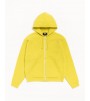 Свитер Stussy Textured Zip Hooded Sweater Yellow