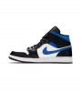 Кроссовки Jordan 1 Mid White Black Royal