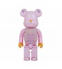Bearbrick 2G Exclusive 1000% Pink Gold Chrome Ver