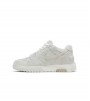 OFF-WHITE Out Of Office OOO Low Tops White Distressed