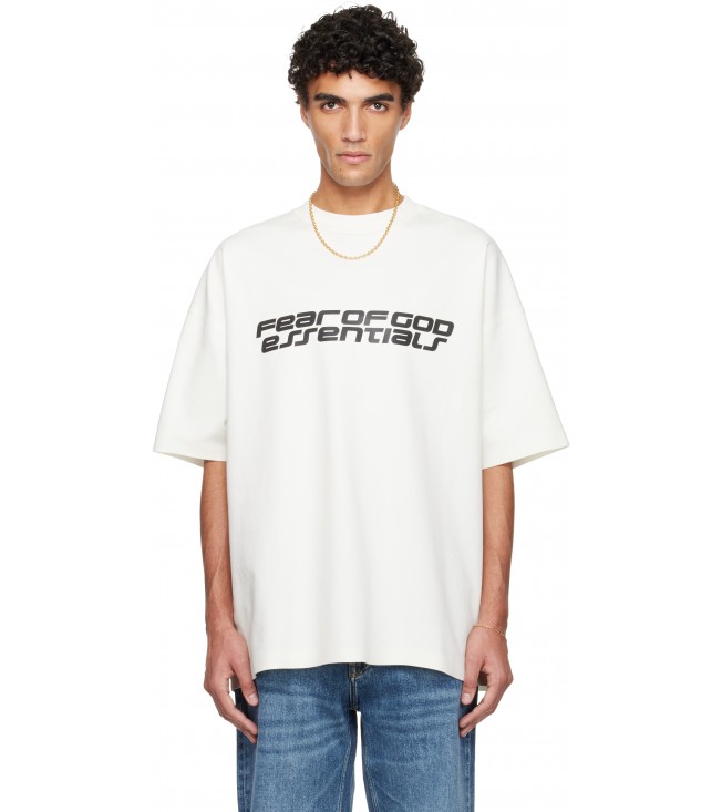 Футболка Fear Of God Essentials Off-White Holiday Ponte 90s T-shirt