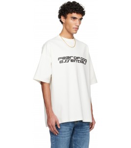 Футболка Fear Of God Essentials Off-White Holiday Ponte 90s T-shirt - Фото №2
