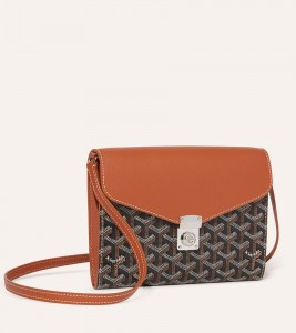 Сумка Goyard Chypre Wallet-Pouch Black & Tan