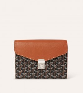 Сумка Goyard Chypre Wallet-Pouch Black & Tan - Фото №2