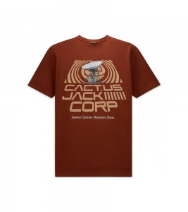 Travis Scott CACT.US CORP x Nike NRG T-shirt Brown - Фото №2