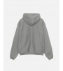 Stussy Outline Zip Hoodie Grey