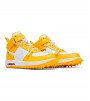 Off-White Nike Air Force 1 Mid SP Leather 'Varsity Maize'