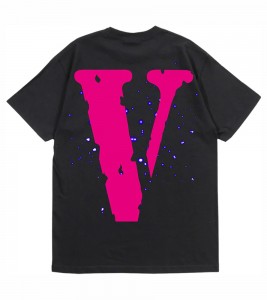 Футболка Pop Smoke x Vlone King Of NY T-Shirt Black - Фото №2
