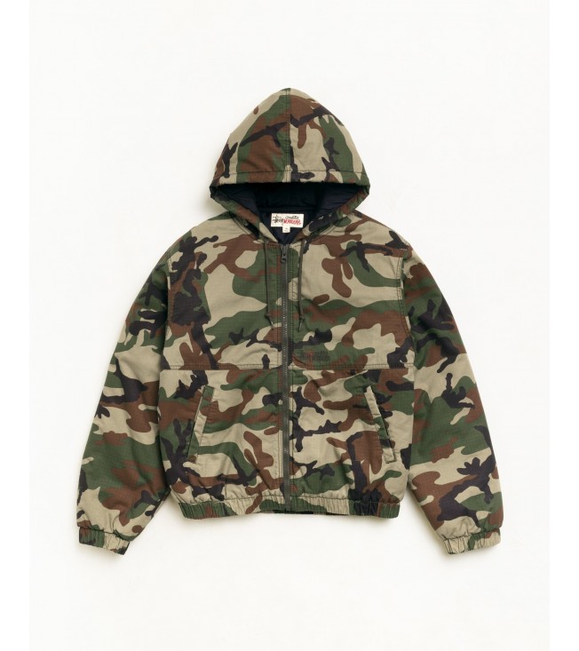 Куртка Stussy Ripstop Work Jacket Woodland Camo