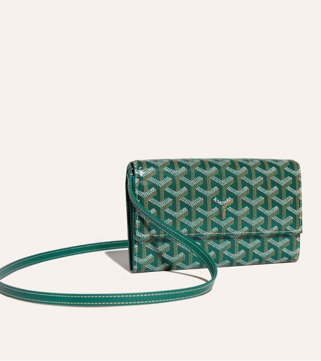 Сумка Goyard Varenne Continental Wallet Green