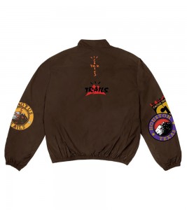 Ветровка Travis Scott Cactus Trails Half-Zip Windbreaker Brown - Фото №2