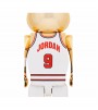 Bearbrick Michael Jordan 1992 Team USA (Dream Team) 1000% Gold Chrome