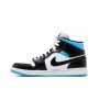 Кроссовки Jordan 1 Mid University Black White Женские WMNS