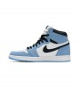 Кроссовки Jordan 1 Retro High White University Blue Black