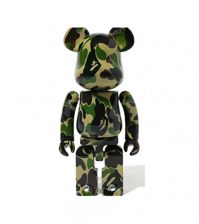 Bearbrick x BAPE Medicom Toy ABC Camo Chogokin 200% Green
