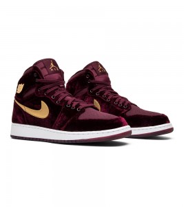 Кроссовки Air Jordan 1 Retro Heiress Night Maroon GS - ???? ?20